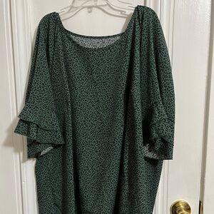 SHEIN Leopard Print Blouse